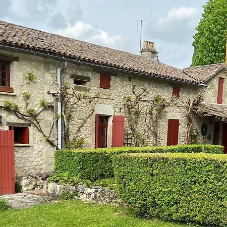 Les Volets Rouges In Queyssel Feriehus *